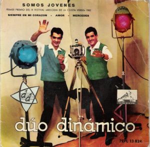 Portada d'un dels discos publicats l'any 1962 pel Dúo Dinámico