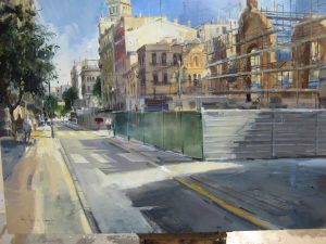 Primer premi del concurs de pintura Tarragona modernista organitzat pel Rotary Club 