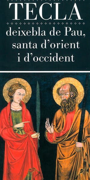 Cartell de l'exposició "Iconografia i goigs de Santa Tecla" celebrada el 2011 al Seminari de Tarragona