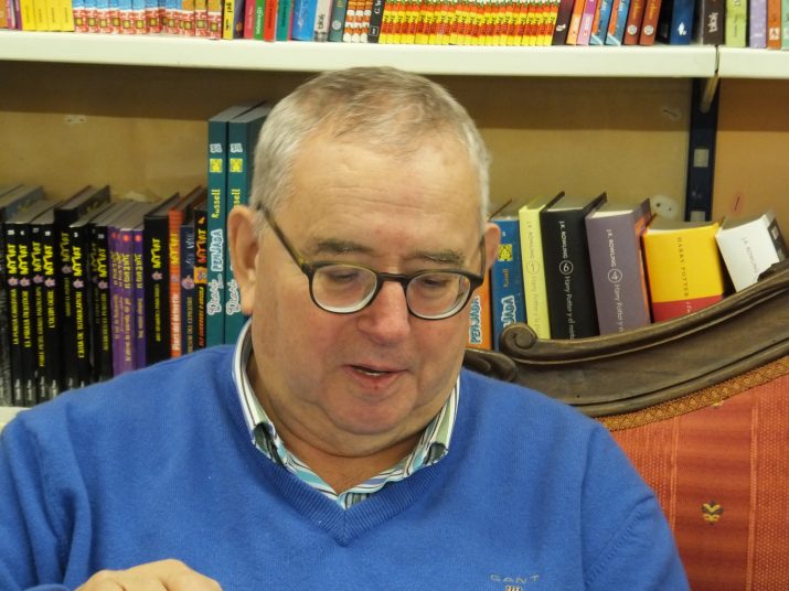 Ignasi Riera és l'autor d'un llibre sobre la vida i obra del poeta tarragoní, Ramon Comas i Maduell 