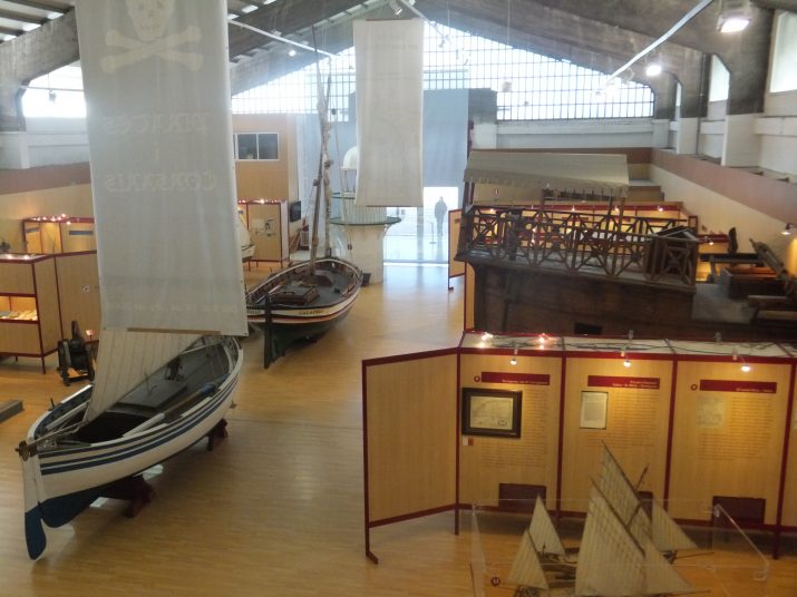 Aspecte general del Museu del Port de Tarragona, obert al públic l'any 2000