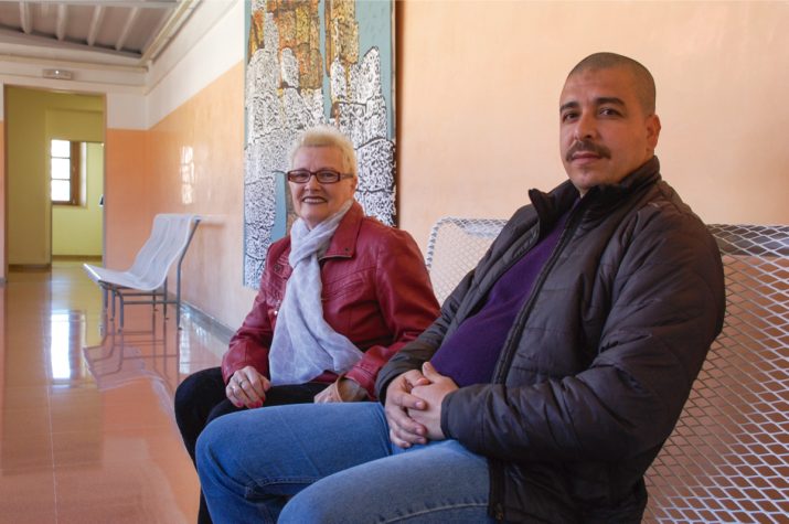 La Quimeta i   , dos dels alumnes del Centre de Formació d'Adults de Tarragona 
