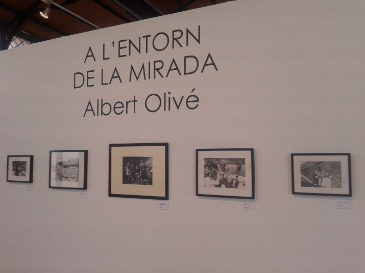 Aspecte de l'exposició de fotos d'Albert Olivé al Tinglado 4 del Moll de Costa. Foto: RICARD LAHOZ 
