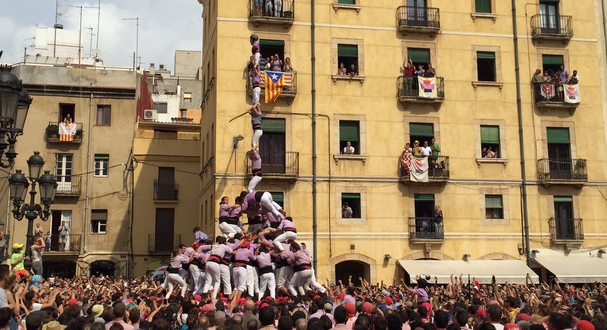 3 de 9 amb folre i l'agulla de la Jove de Tarragona (Foto: Santa Tecla TGN)