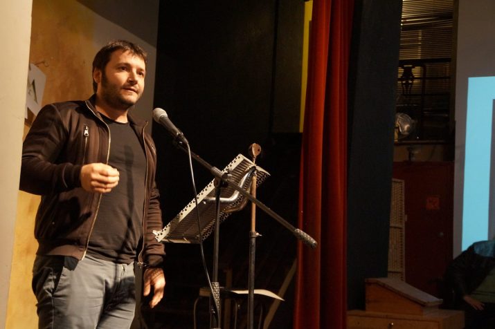 Carles Rebassa, guanyador del premi Pin i Soler de novel·la amb l'obra 'Eren ells'. Foto: cedida