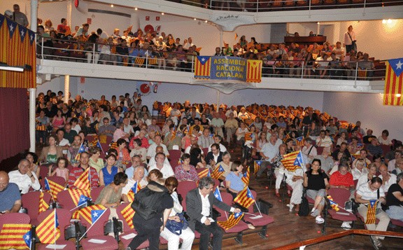 Imatge del Metropol abans de l'acte de l'Assemblea Nacional Catalana (foto: Tarragona diari)