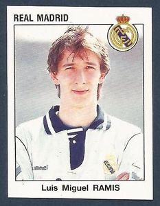Luis Miguel Ramis després de sortir del planter del Nàstic va fitxar pel Reial Madrid l'any 1991.