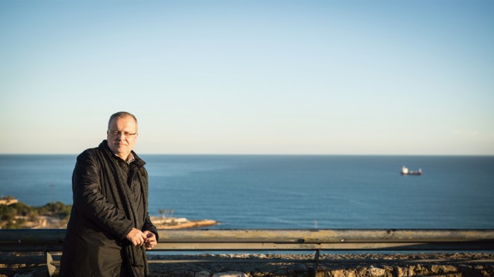 Manel Sanromà, a la terrassa de la torre del Pretori (foto: DAVID OLIETE)