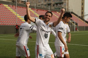 Rocha va tornar a ser decisiu. Amb cinc gols ha donat 15 punts al Nàstic. Foto:Nàstic