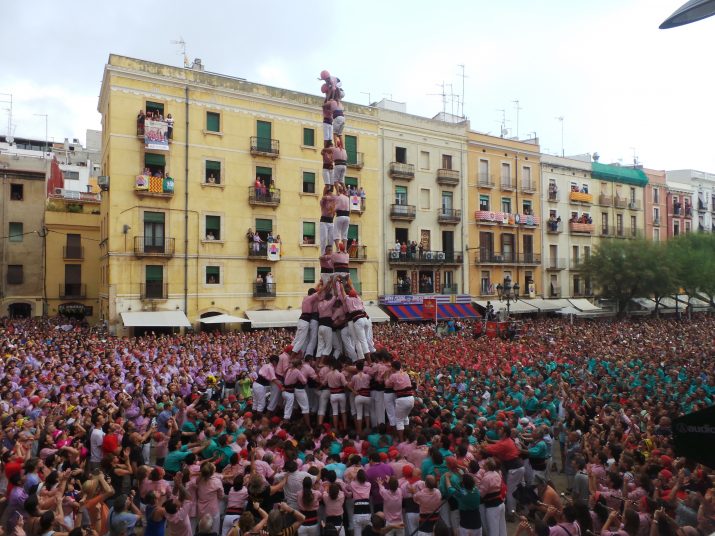 Diada Festa Major 2014 - 2de9fm carregat Xiquets de Tarragona. Foto Josep Torreño