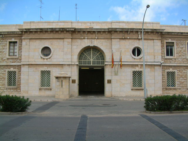 Faça principal de la presó de Tarragona, protegida pel seu interès arquitectònic (foto: URV) 