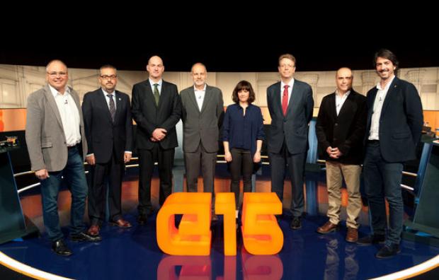 Debat a TV3 amb els candidats per Tarragona a les eleccions del 20 de desembre 