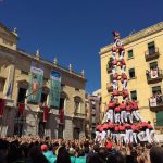 4 de 10 amb folre i manilles carregat per la Colla Vella dels Xiquets de Valls (Foto: Santa Tecla TGN)