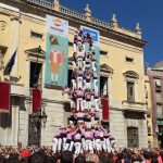 5 de 9 amb folre descarregat per la Colla Jove (Foto: Santa Tecla TGN)